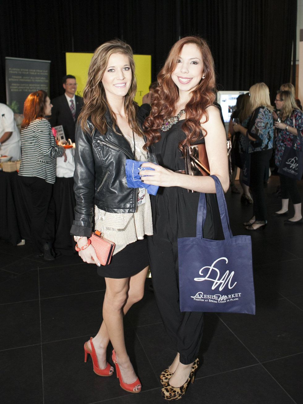 April Dean, Cassie Carrillo, Dine and Design 2014