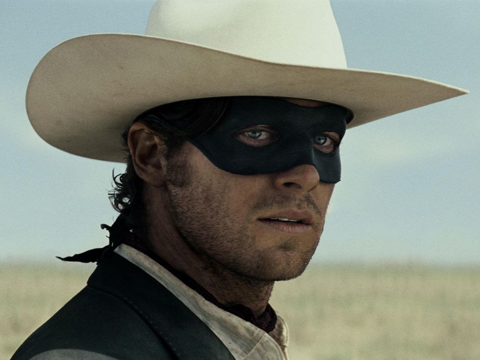 Armie Hammer in The Lone Ranger
