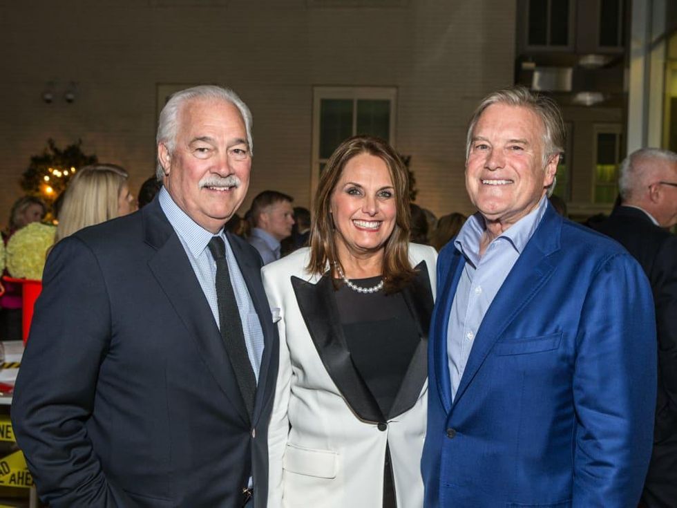 Art Ball 2016 Co-chairs David Sutherland, Ann Sutherland and Tim Headington