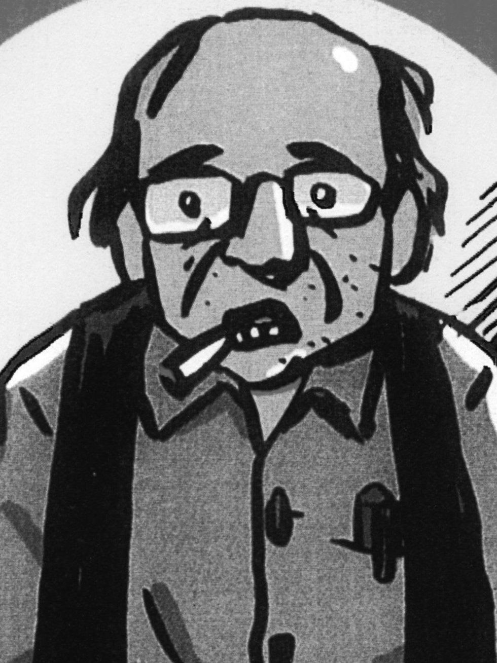 Art Spiegelman self-portrait