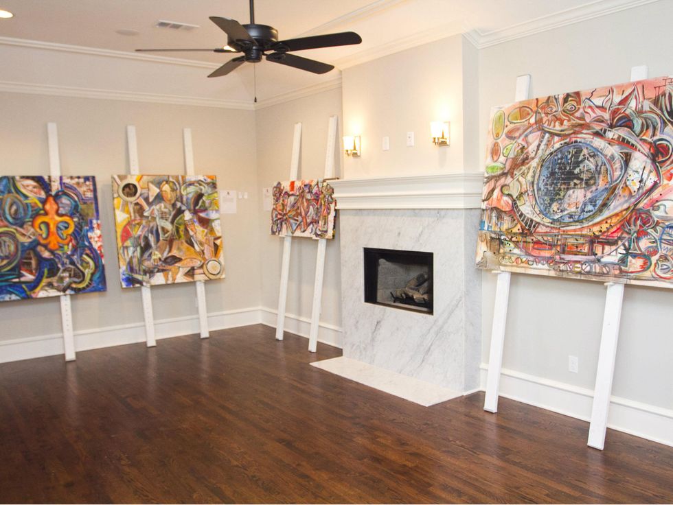 Artist Jason Stallings, DFW Urban Scene