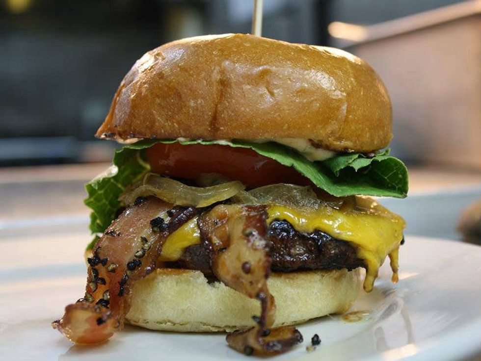 As Good As It Gets burger at Dallas Beer Kitchen