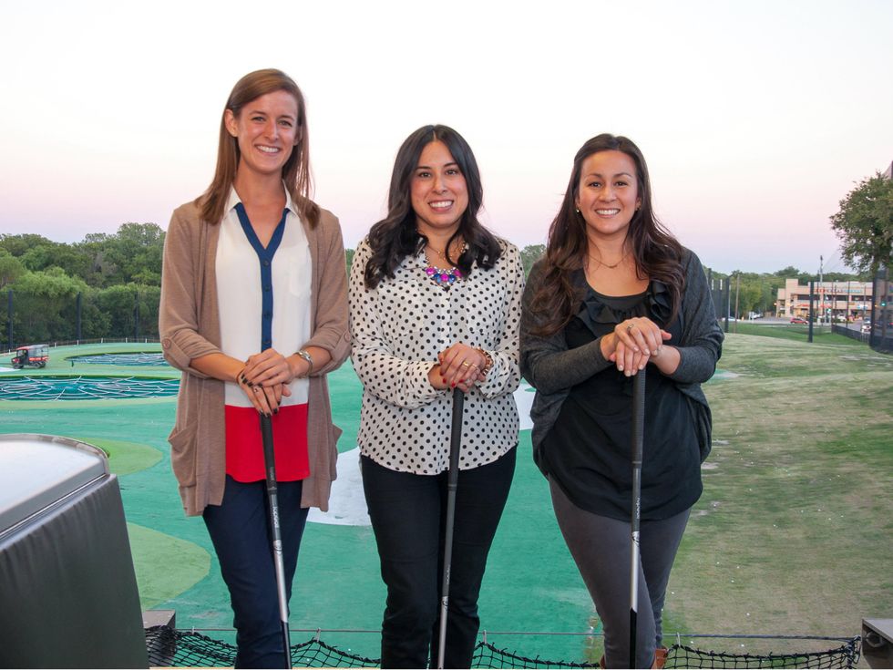 ASAS TG Event -- Lauren Parker, Lauren Pesqueda, Monique Corralez, after school all stars, top golf