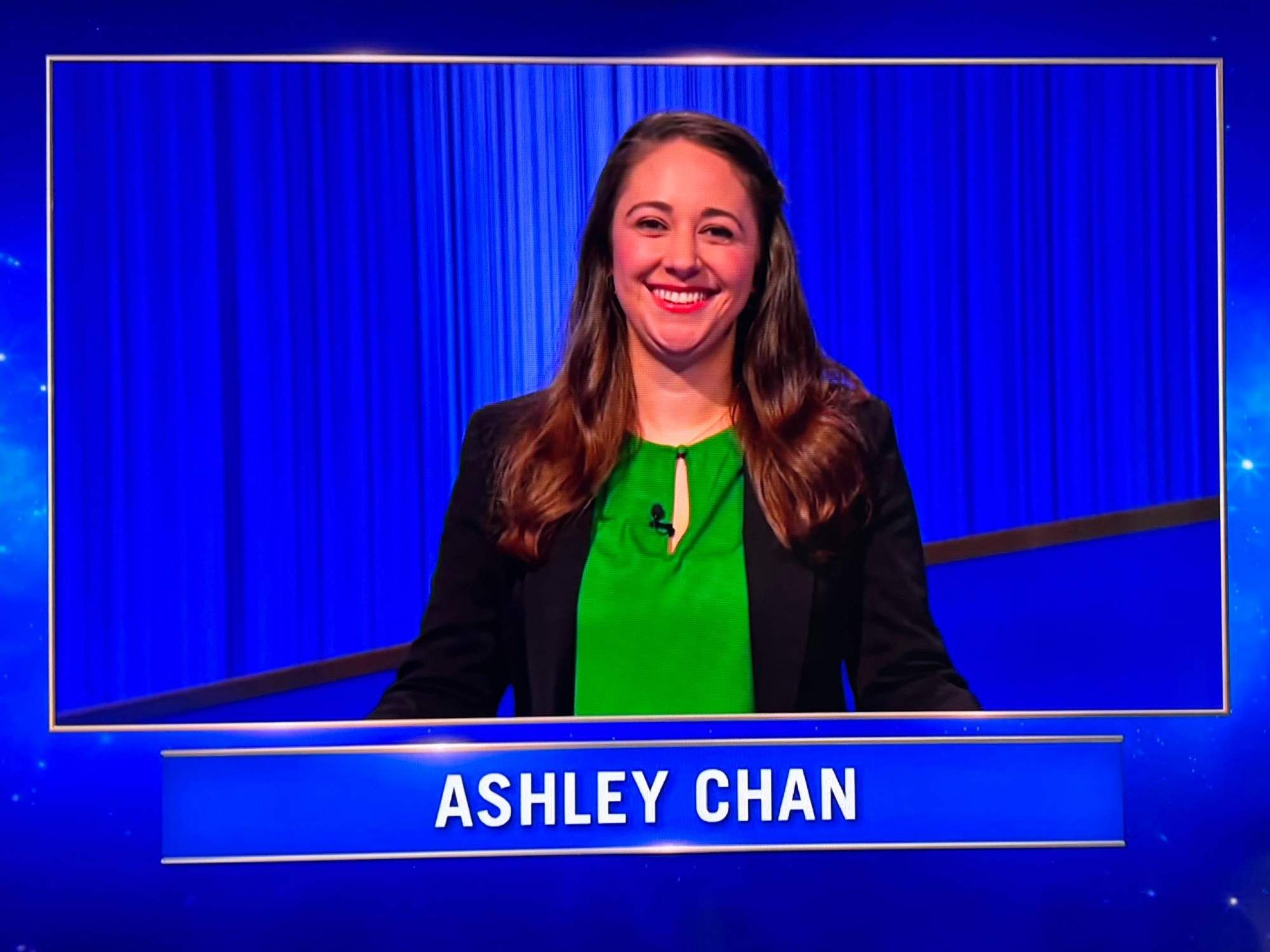 Ashley Chan on Jeopardy