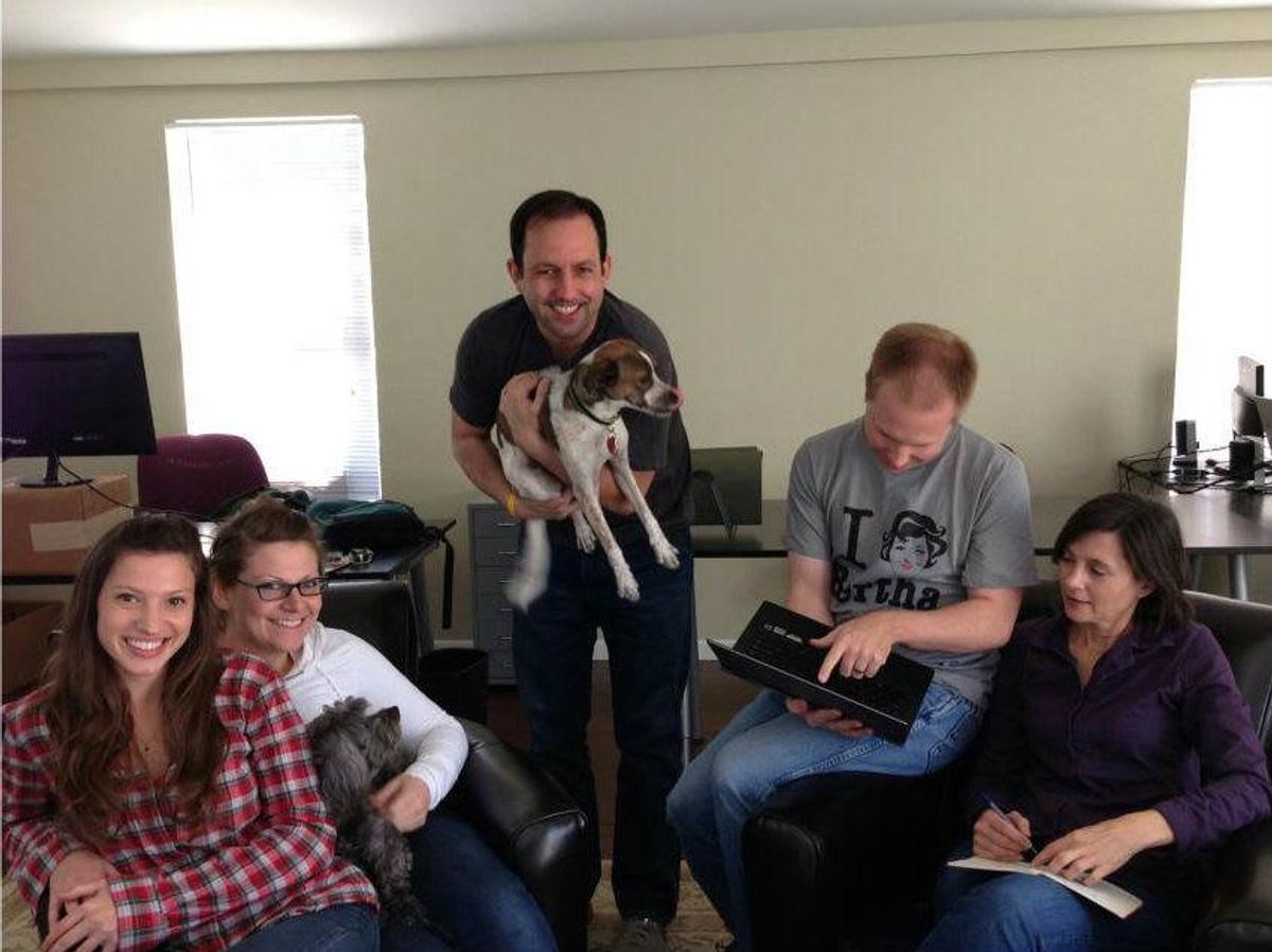 The Aunt Bertha team at headquarters in Austin. CultureMap Dallas