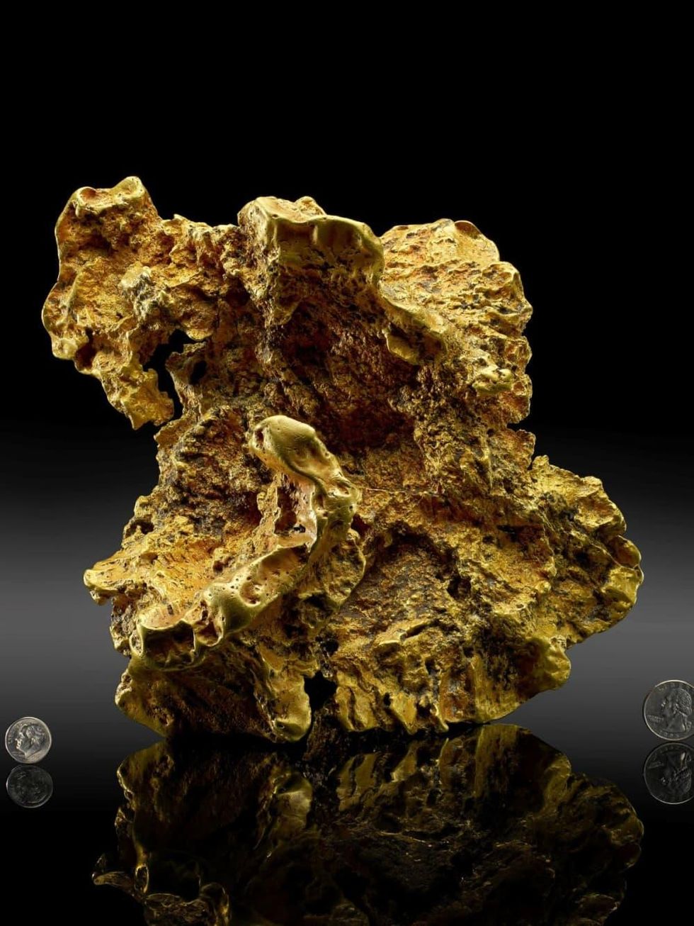 Ausrox Nugget gold, Perot Museum