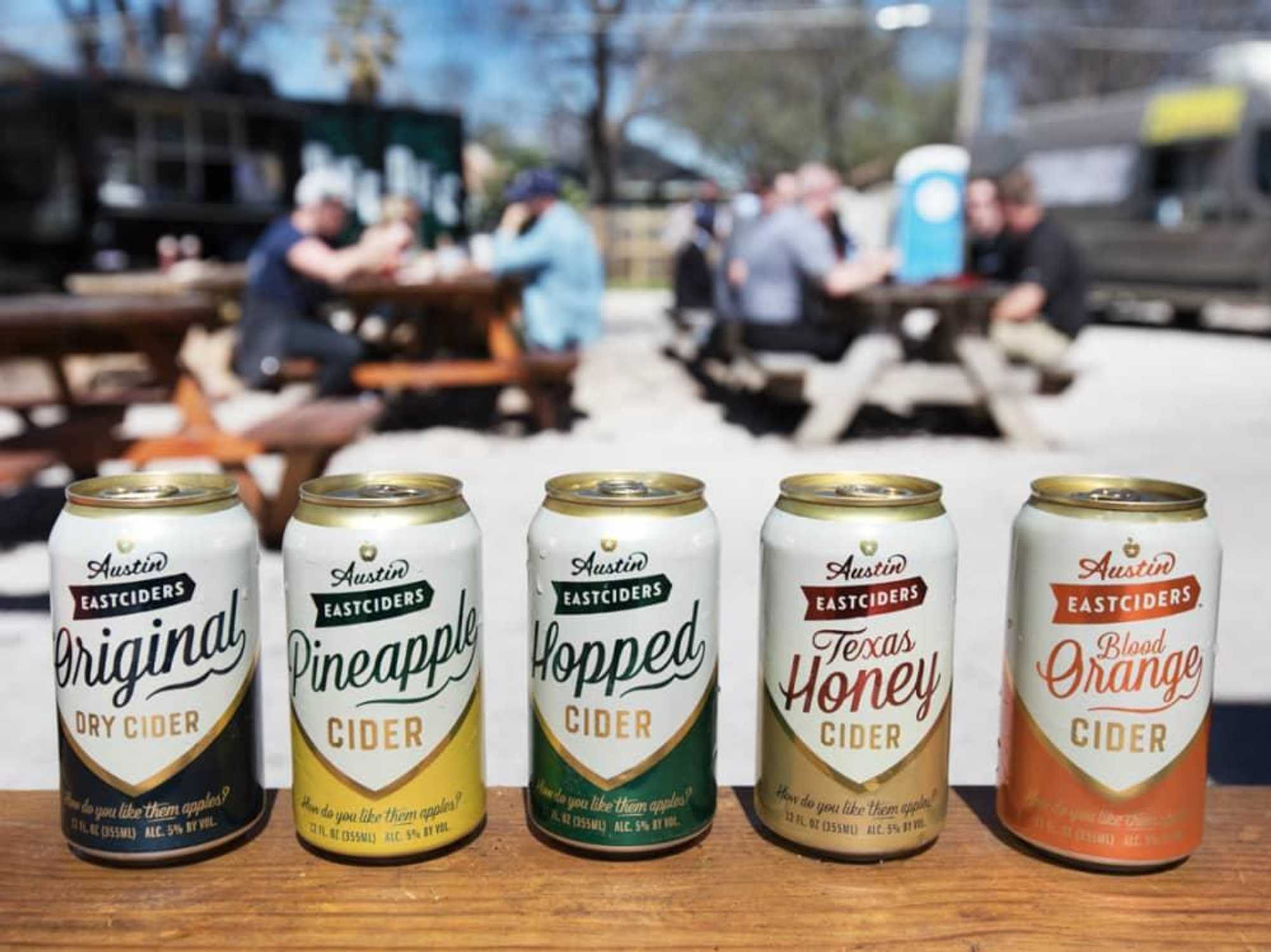 Austin Eastciders cans