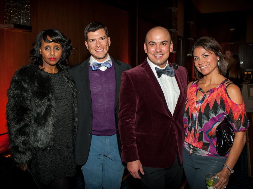 Ayaan Ahmed, Leslie Johnson, Eric Waldron, Rebecca Hackl, Renaissance Hotel Opening