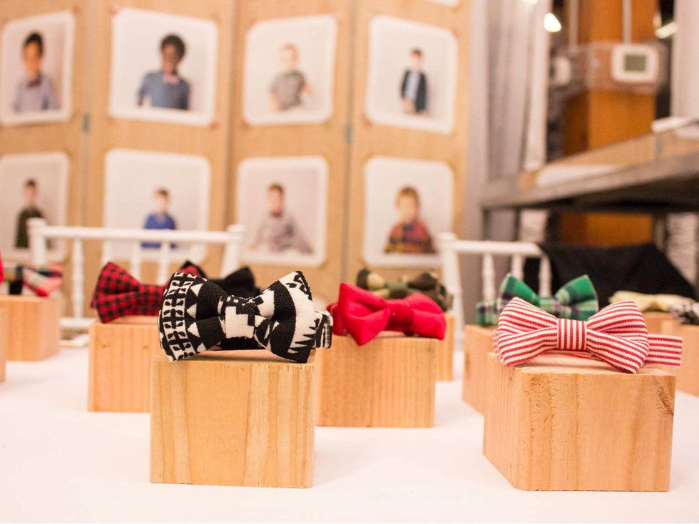 Baby Bow Tie at CultureMap Holiday Pop-up Shop 2014