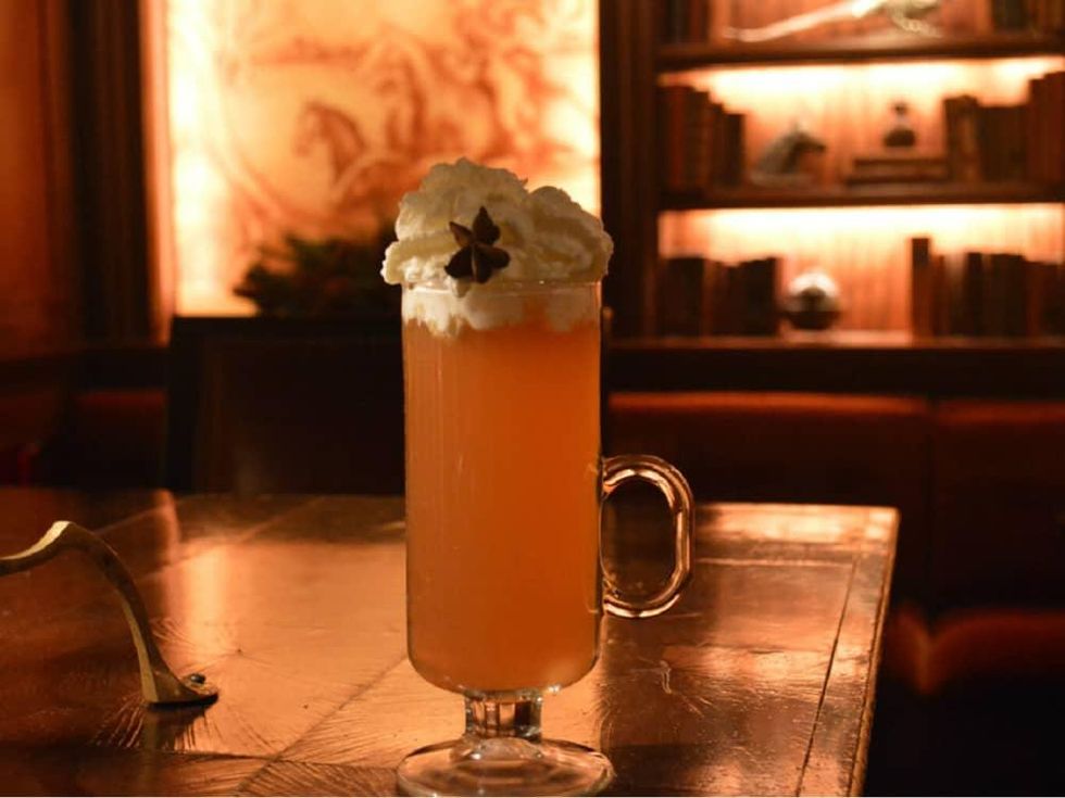 Baby It's Cold Outside cocktail at the Mansion Bar