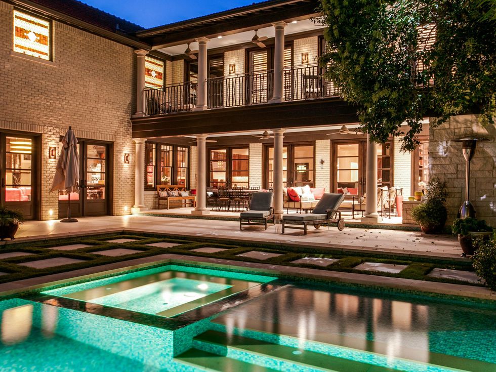 Backyard at 3521 Beverly Dr. in Dallas