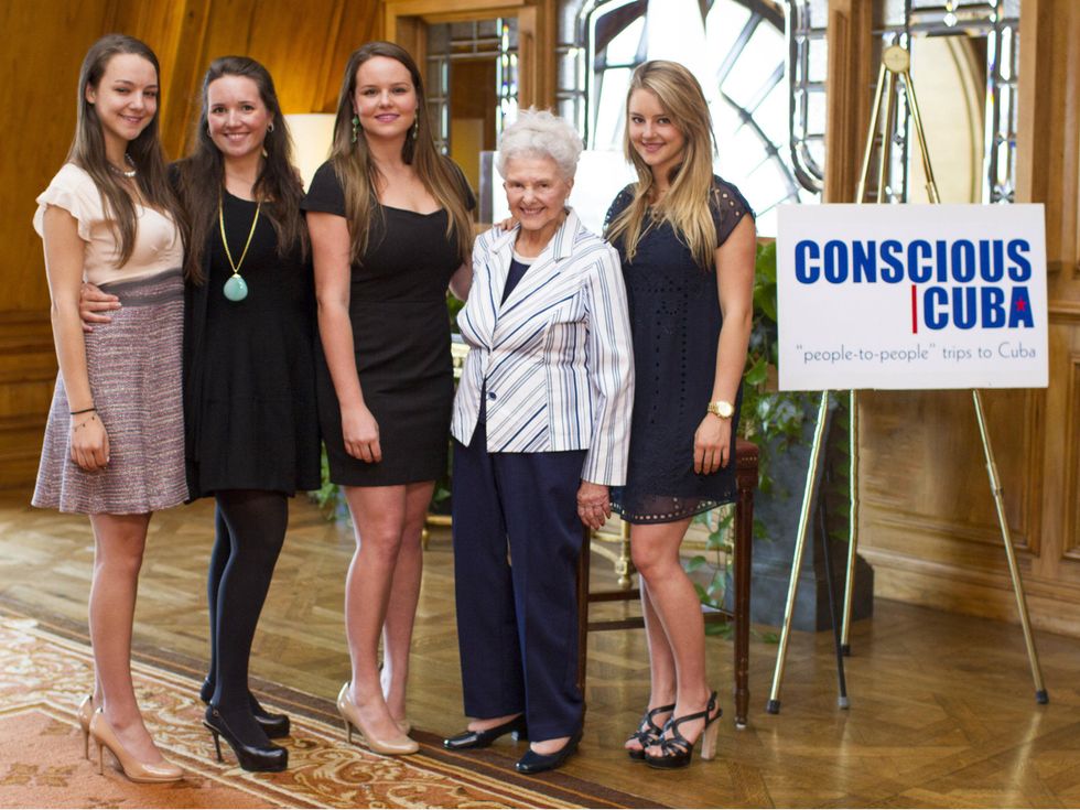 Bailey Harrison, Caroline Harrison, Francis Harrison, Caroline Rose Hunt, Hassie Harrison, Conscious Cuba