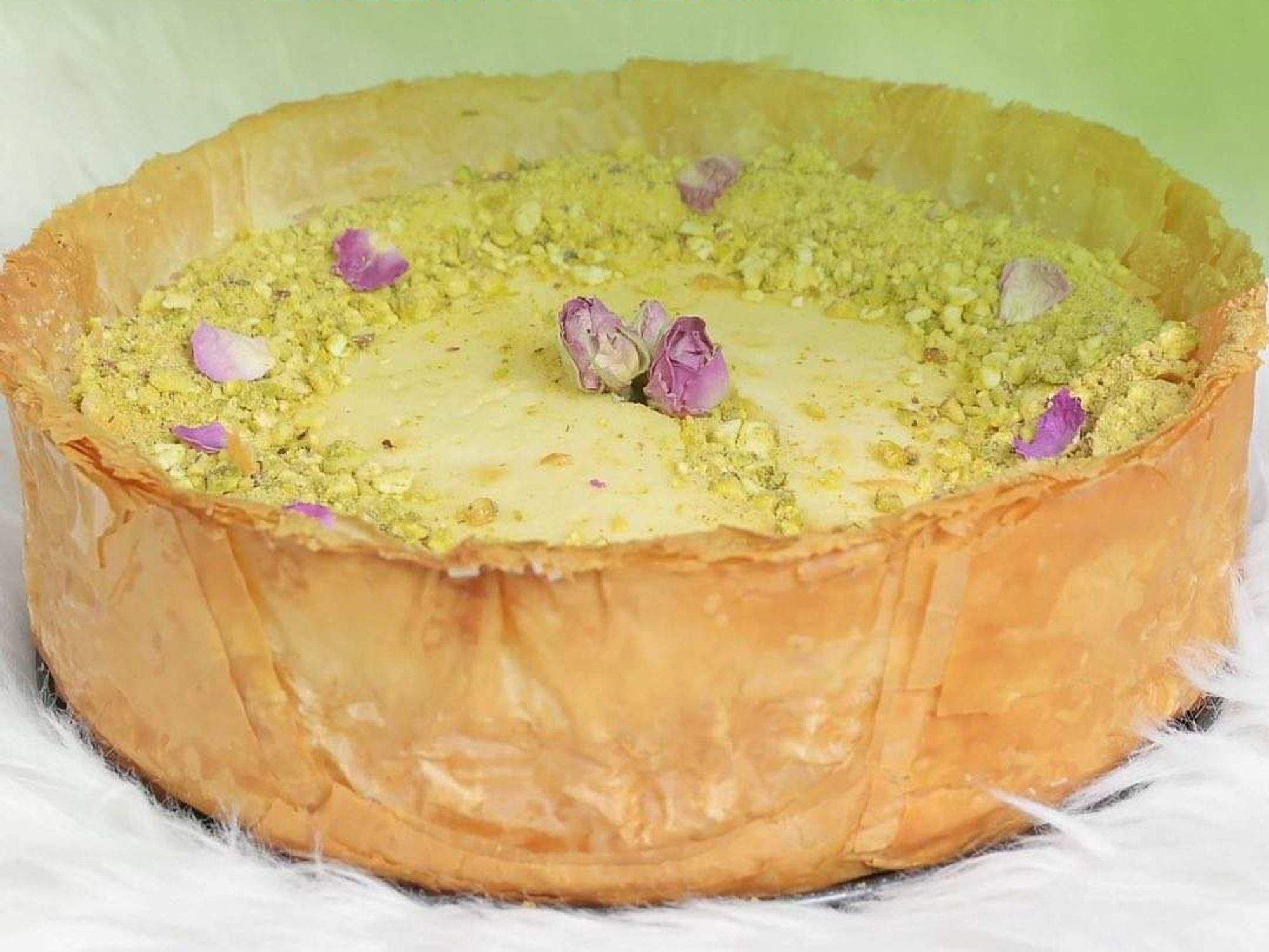 Baklava cheesecake