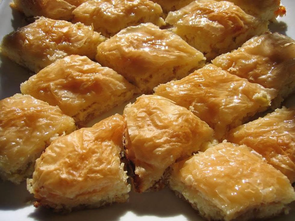 Baklava from Greek Food Festival of Dallas