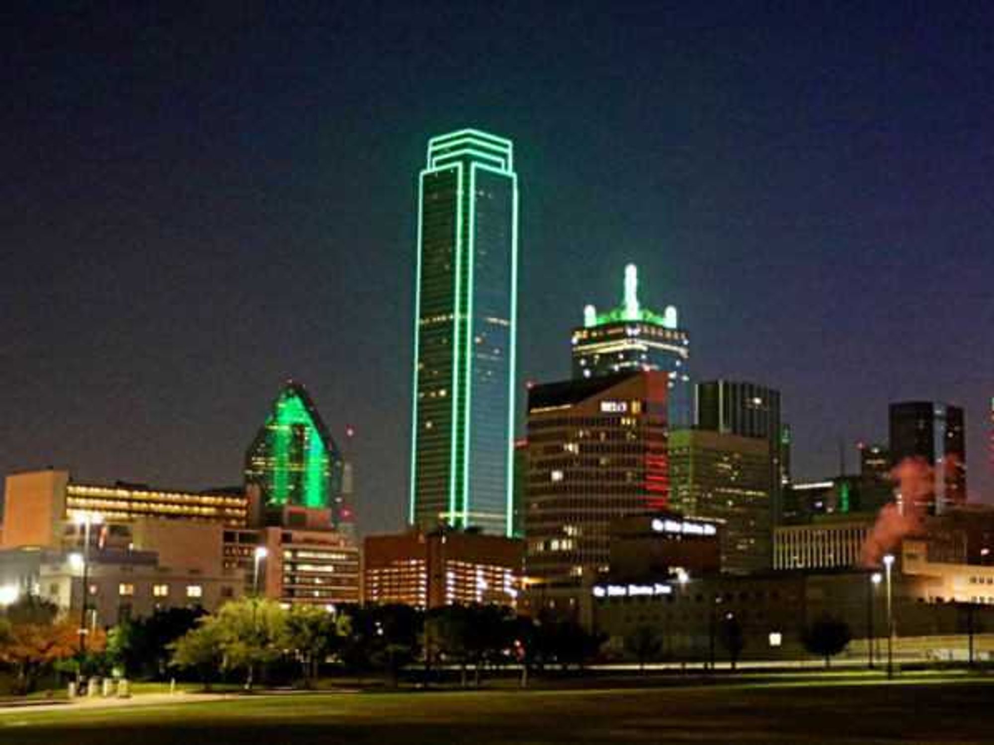 Bank of America building in downtown Dallas.