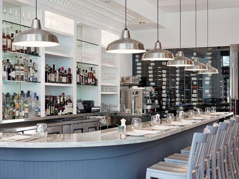 Bar at Gemma restaurant in Dallas