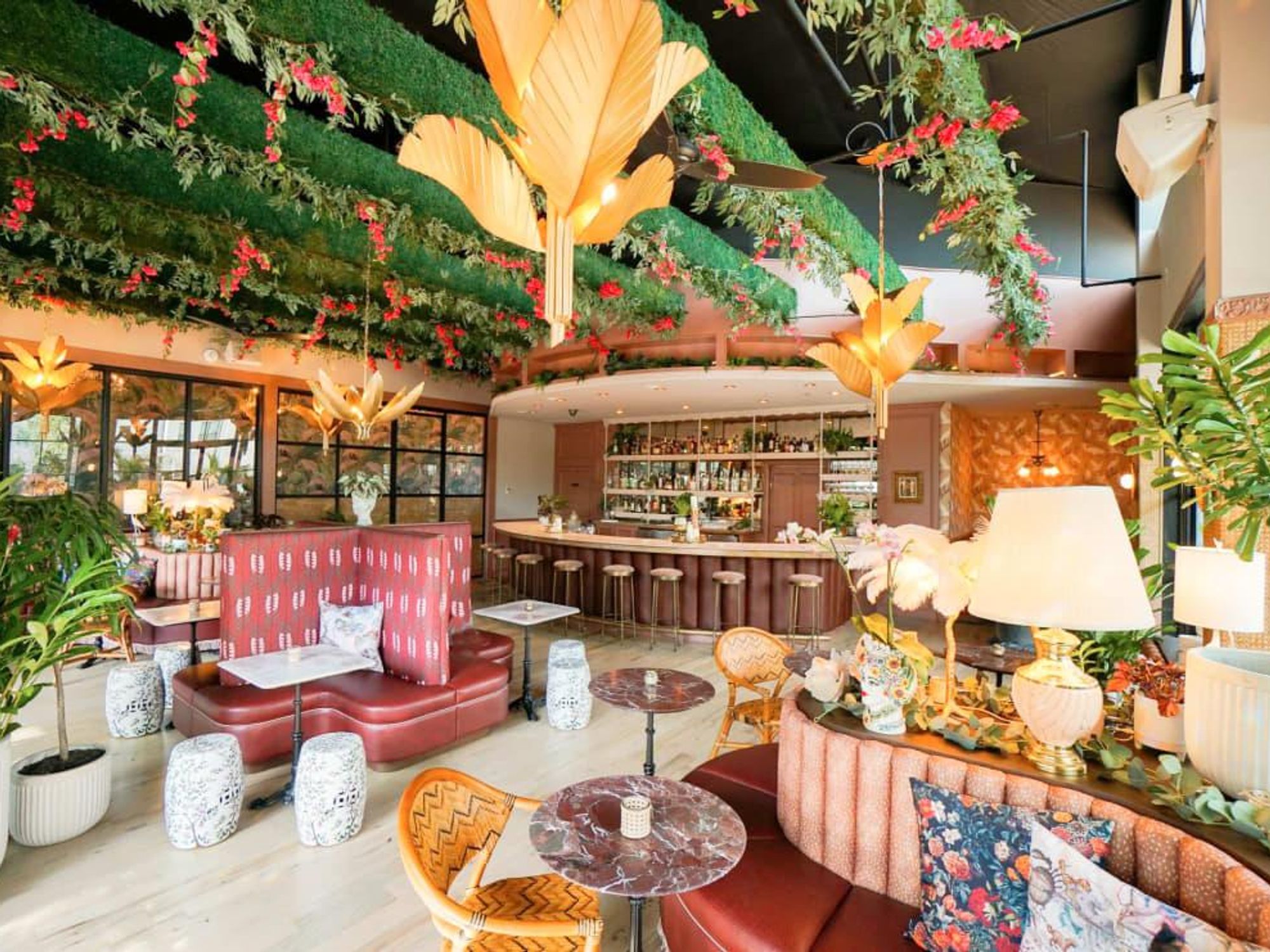 Moody new bar in Dallas' Bishop Arts beguiles with outdoorsy ...