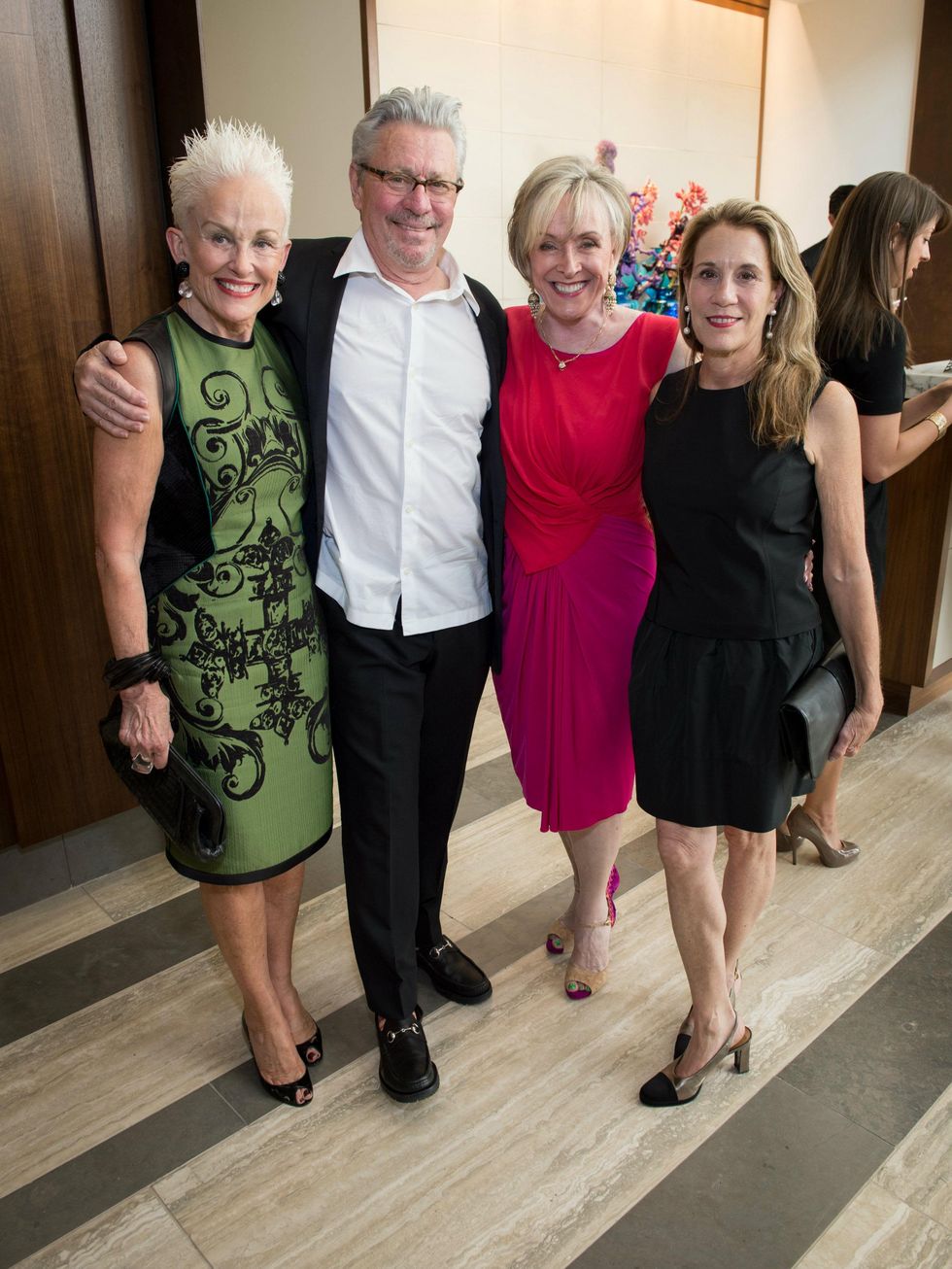 Barbara Daseke, Dan Rizzie, Laree Hulshoff, Carol York, AWARE, Museum Tower