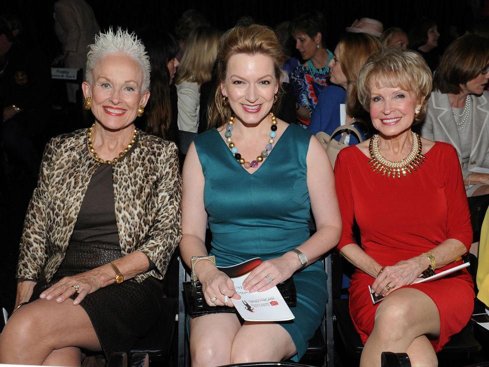 Barbara Daseke, Kate Rose Marquez, Kay Hammond, Salvation Army Luncheon
