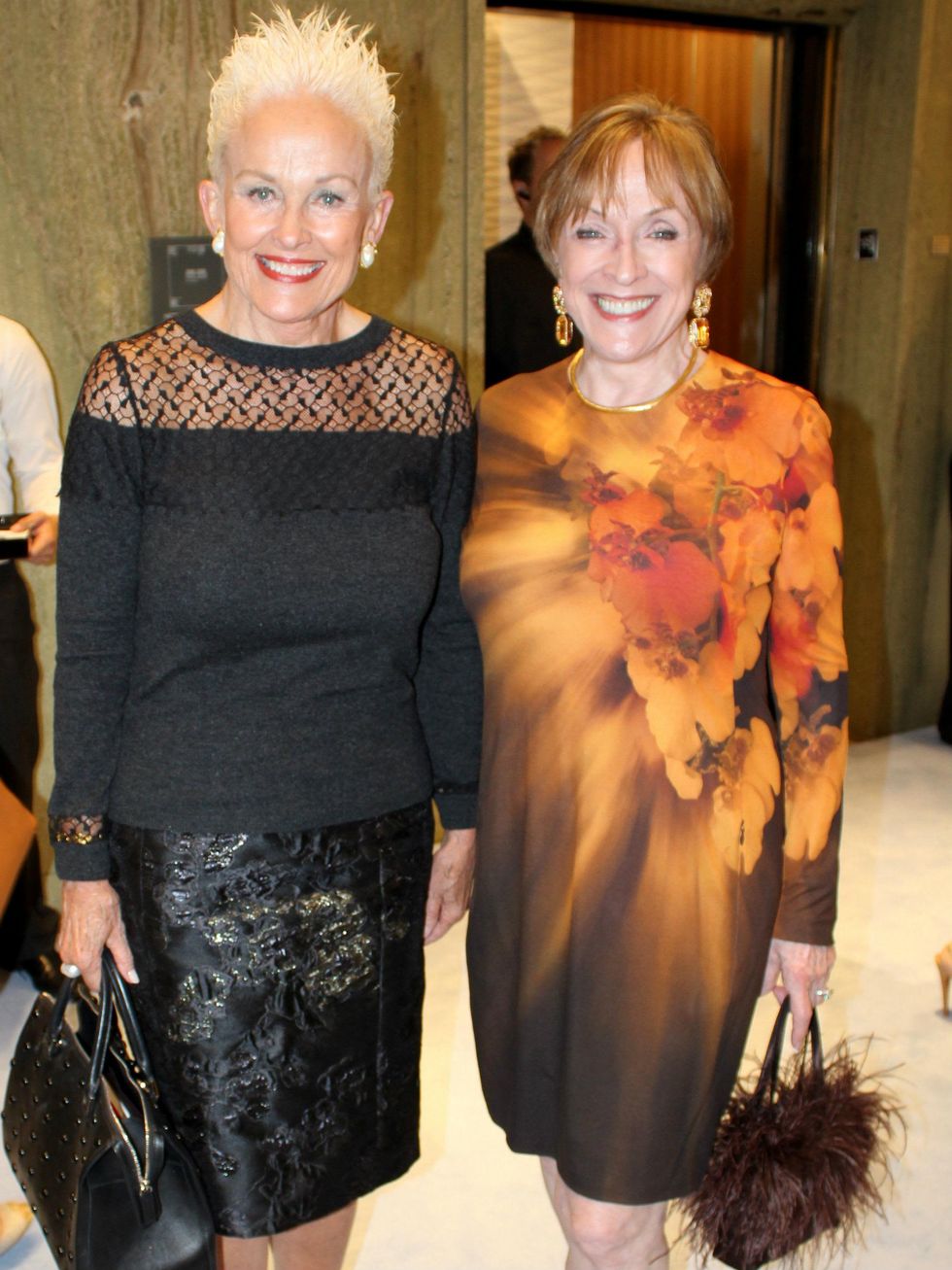 Barbara Daseke, Laree Hulshoff, CCB 10 Best Dressed luncheon