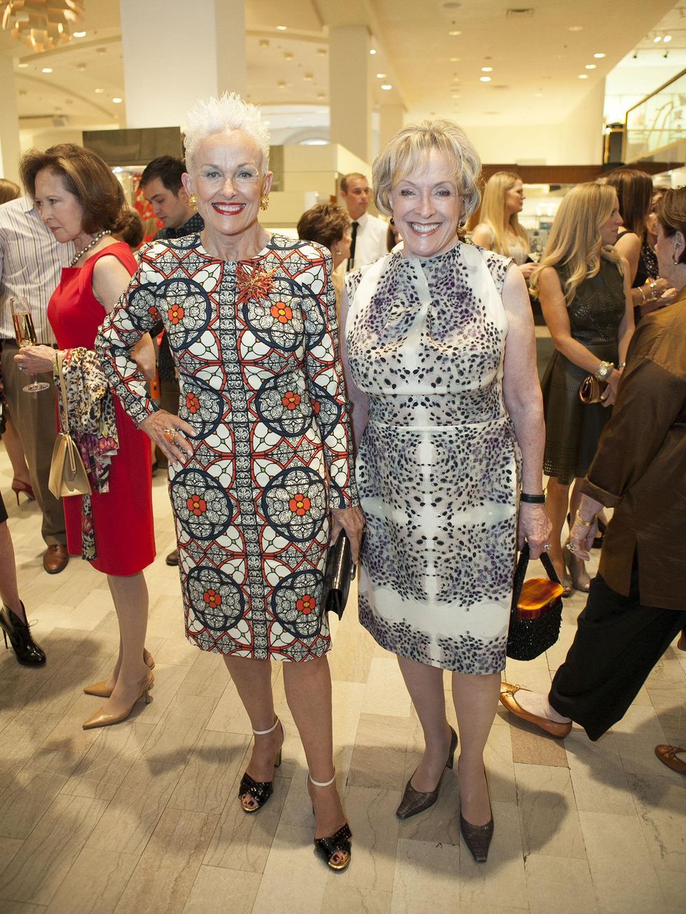 Barbara Daseke, Laree Hulshoff, Crystal Charity Ball, Alexander McQueen