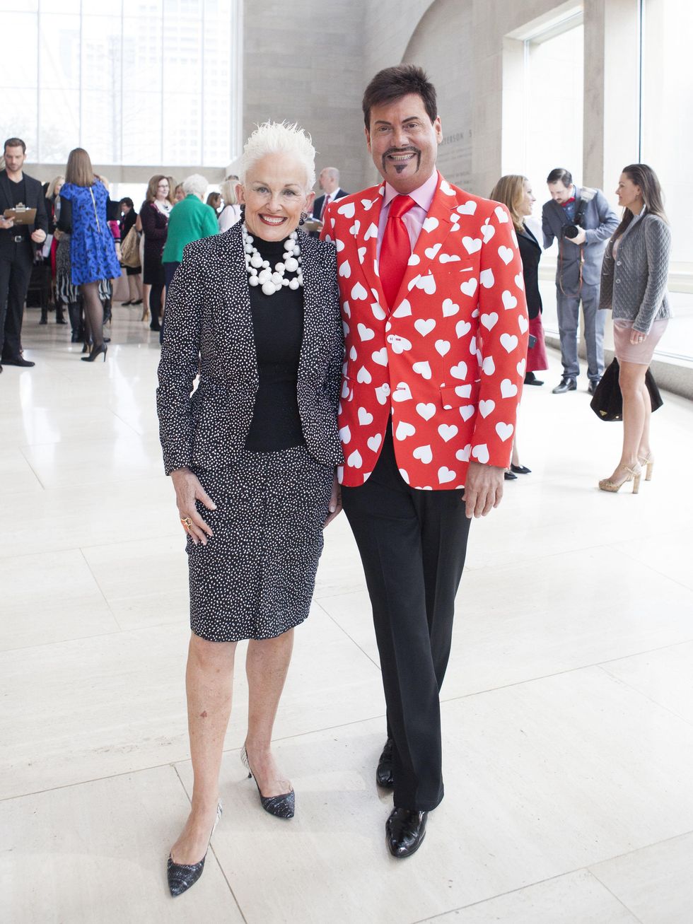 Barbara Daseke, Steve Kemble, LLS Luncheon