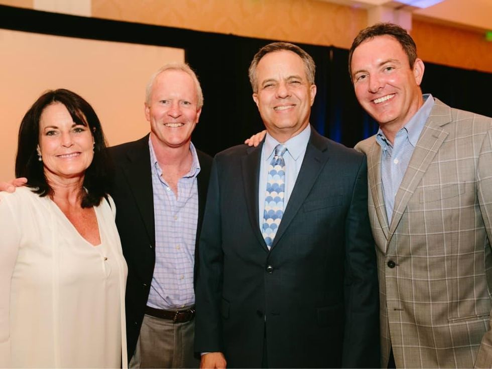 Barbie Blaylock, Dick Blaylock, Dan Bailey, Dr. Reed Williams