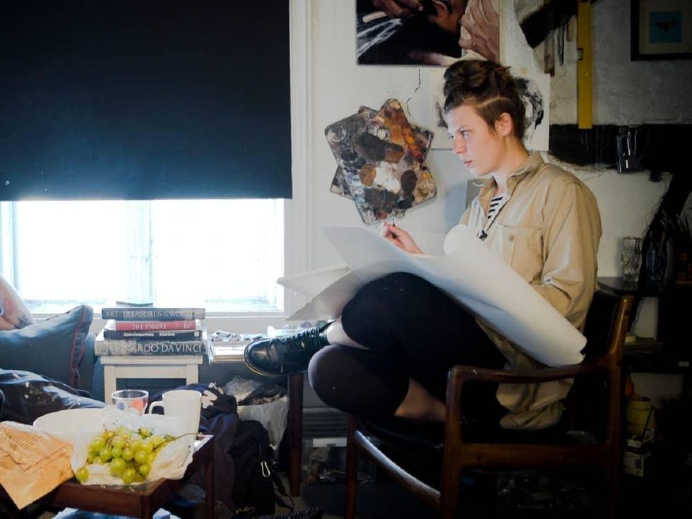 Barbora Kysilkova in The Painter and the Thief