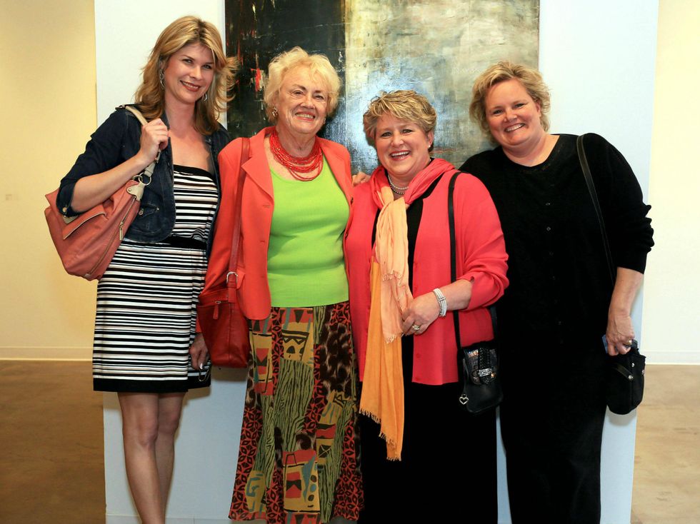 Barby Coulter, Barbara Shefferly, Debra Young, Debbie Knox, nexus patron party