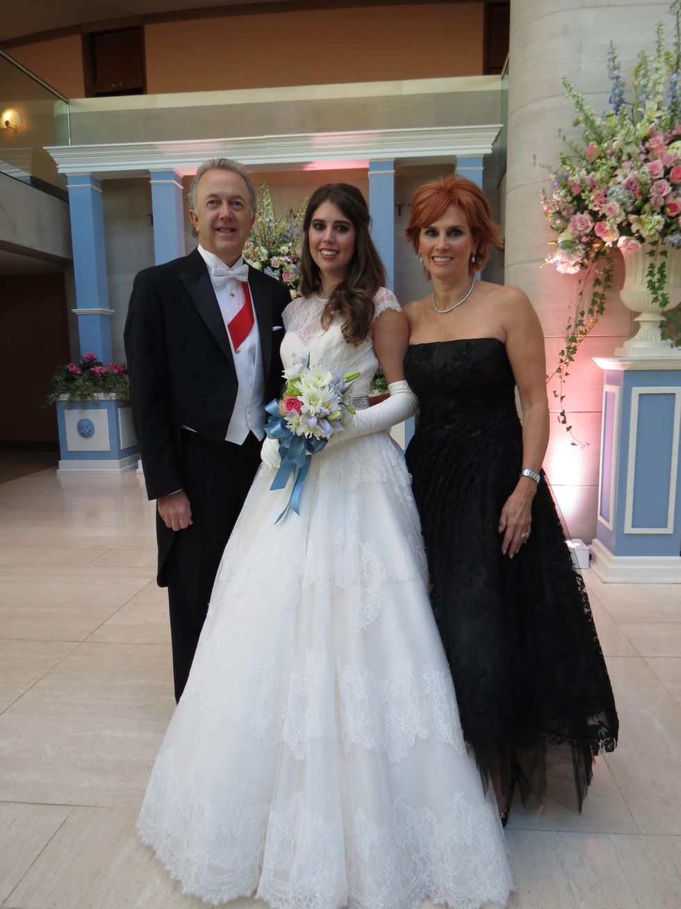 Bart, Camille and Jolie Humphrey, DSOL Presentation Ball