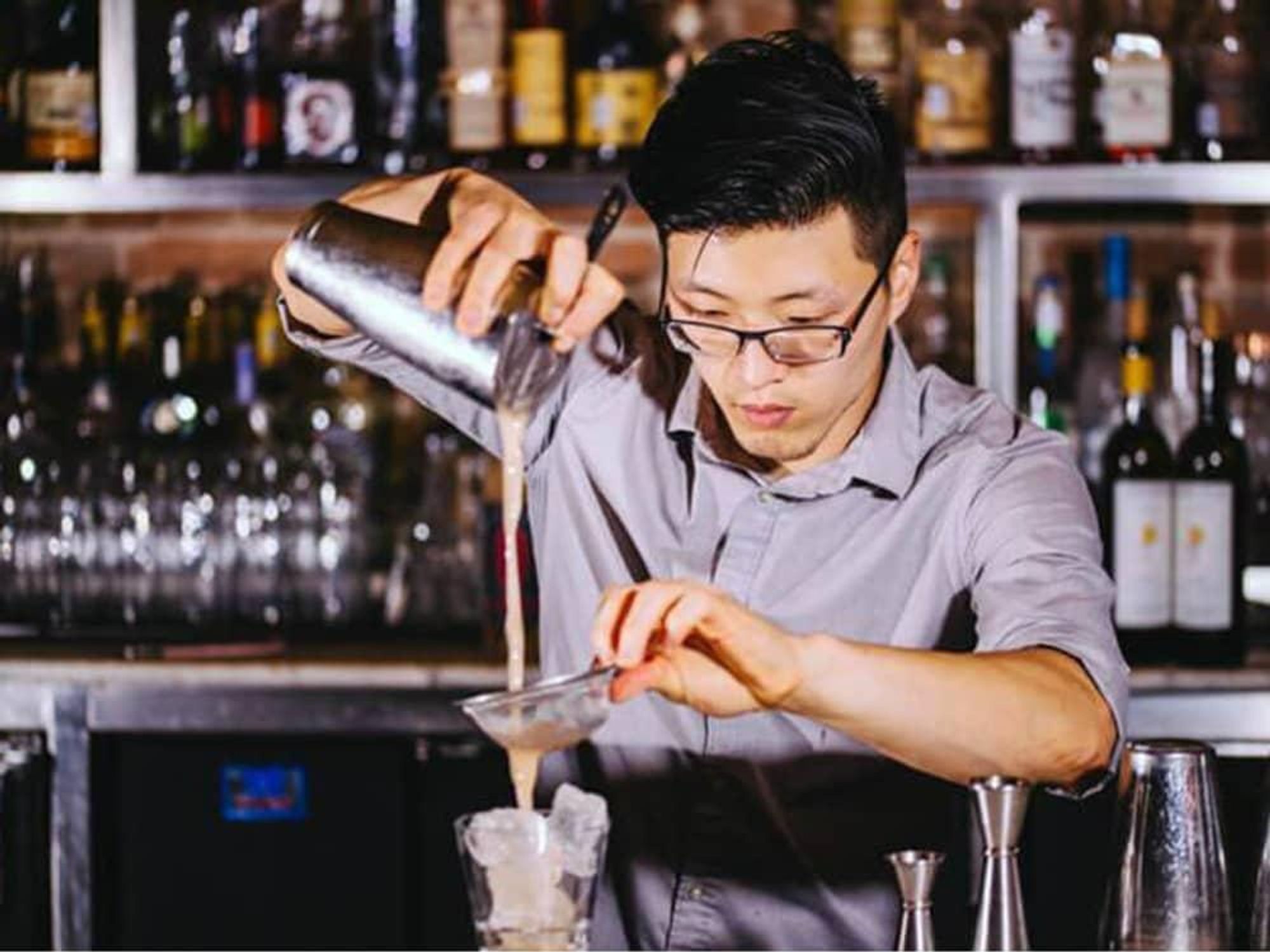 Bartender Andrew Stofko of Victor Tangos in Dallas