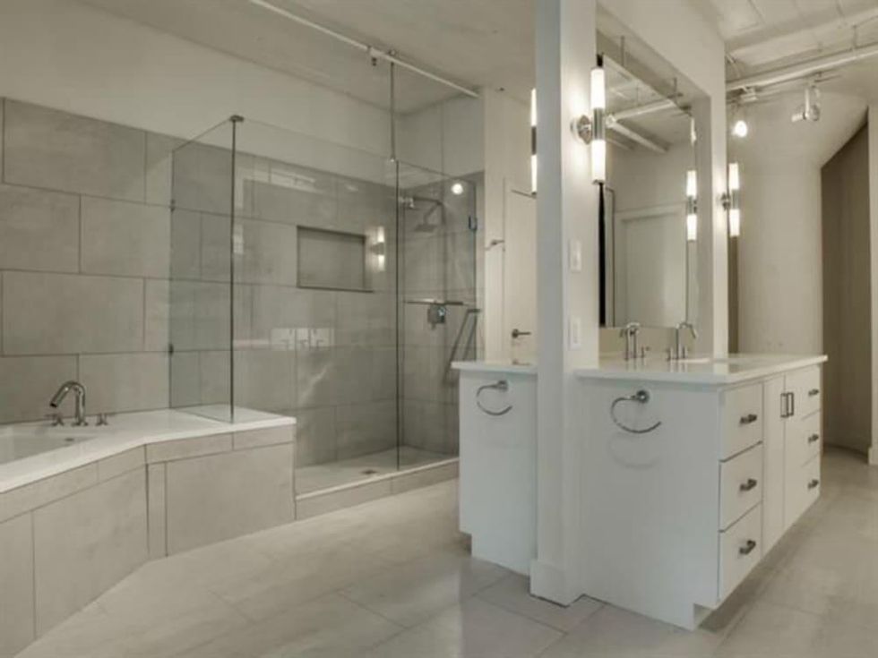 Bathroom at 2220 Canton St. in Dallas