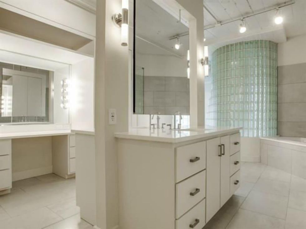 Bathroom at 2220 Canton St. in Dallas