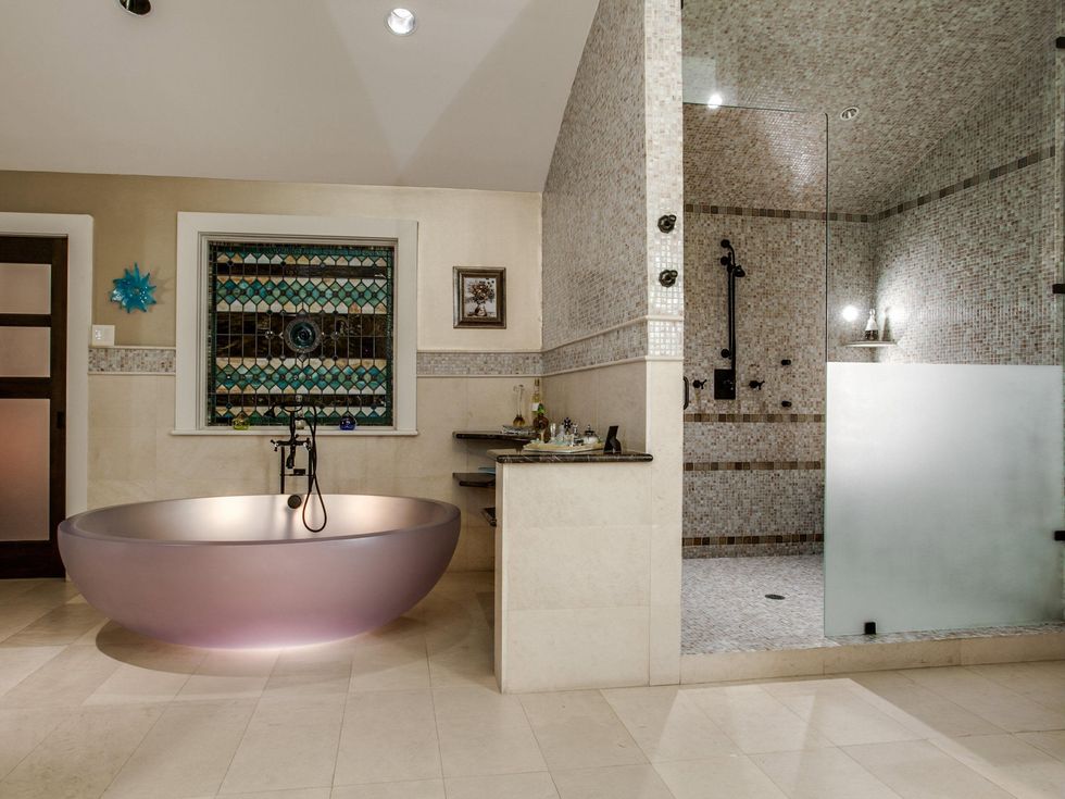 Bathroom at 3521 Beverly in Dallas