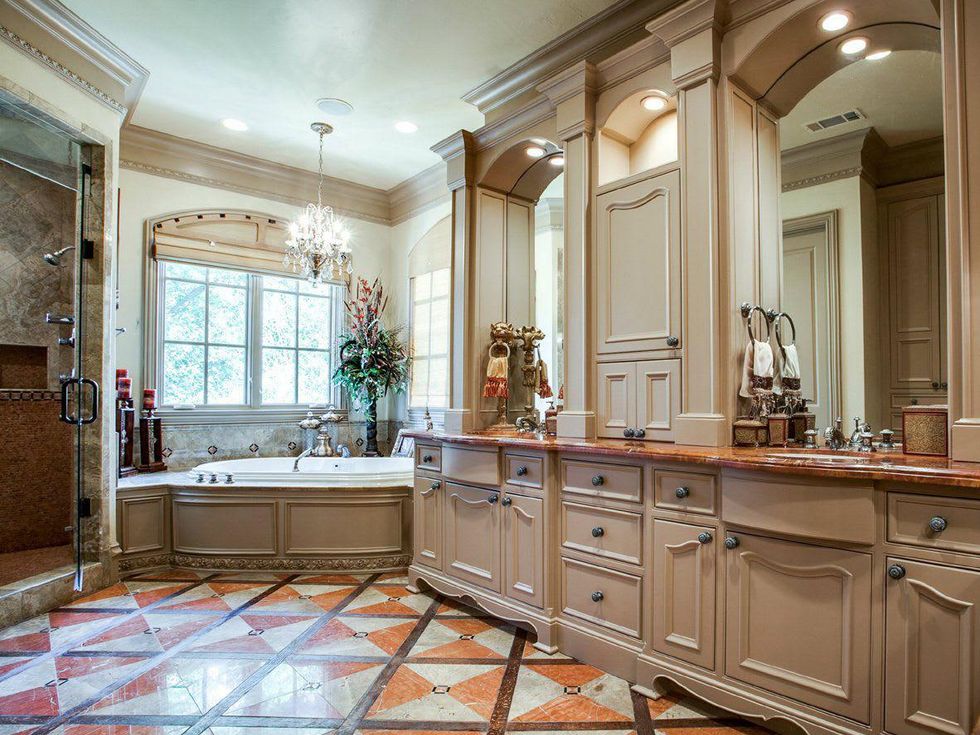 Bathroom at 6520 Northaven Rd. in Dallas