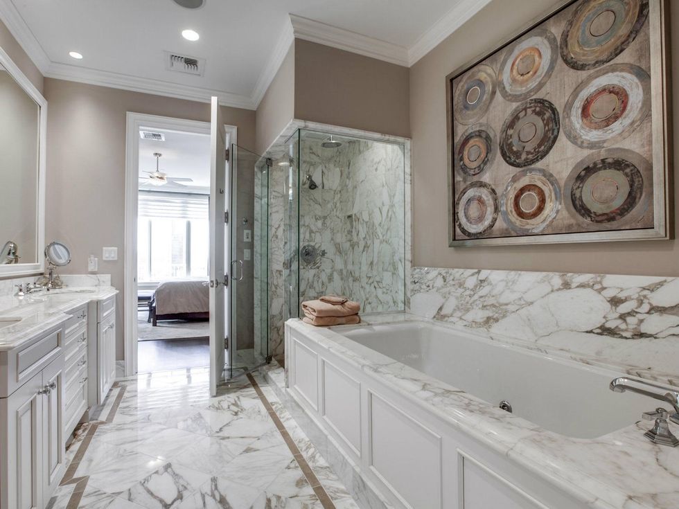 Bathroom at Ritz-Carlton #702 in Dallas