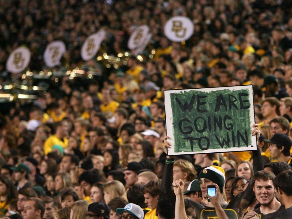 Baylor football fans