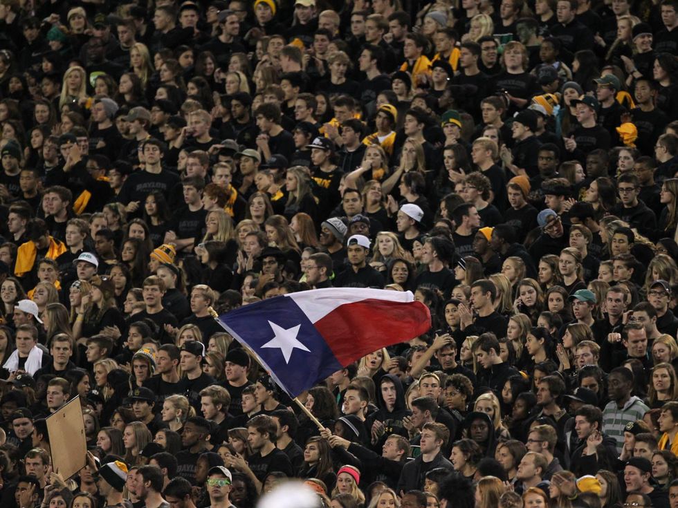 Baylor football fans