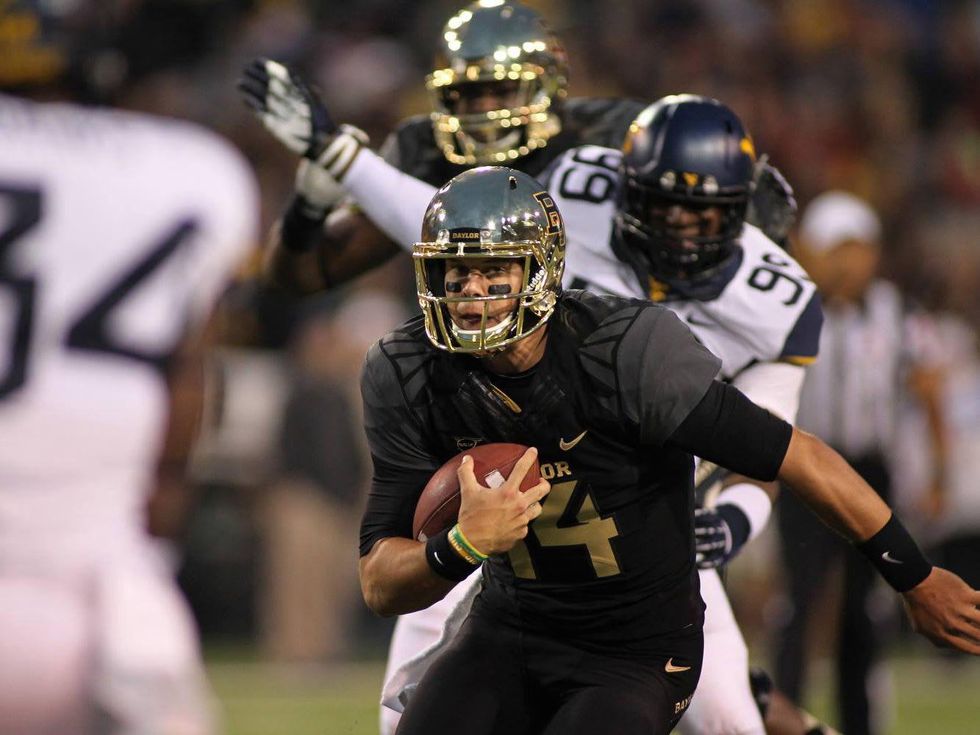 Baylor quarterback Bryce Petty