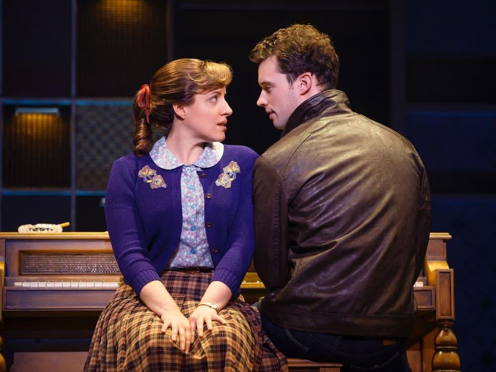 Beautiful, touring, Abbey Mueller and Liam Tobin as Carole King and Gerry Goffin