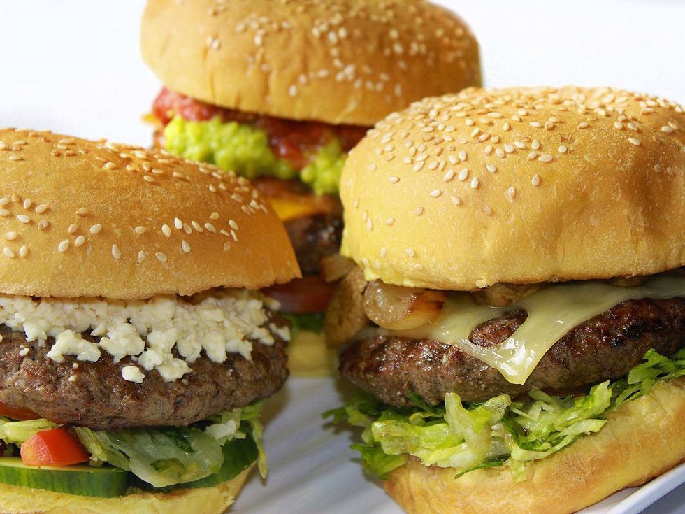 Becks Prime hamburgers burgers