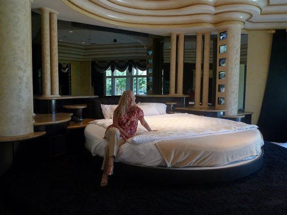 Bedroom at Deion Sanders home in Prosper