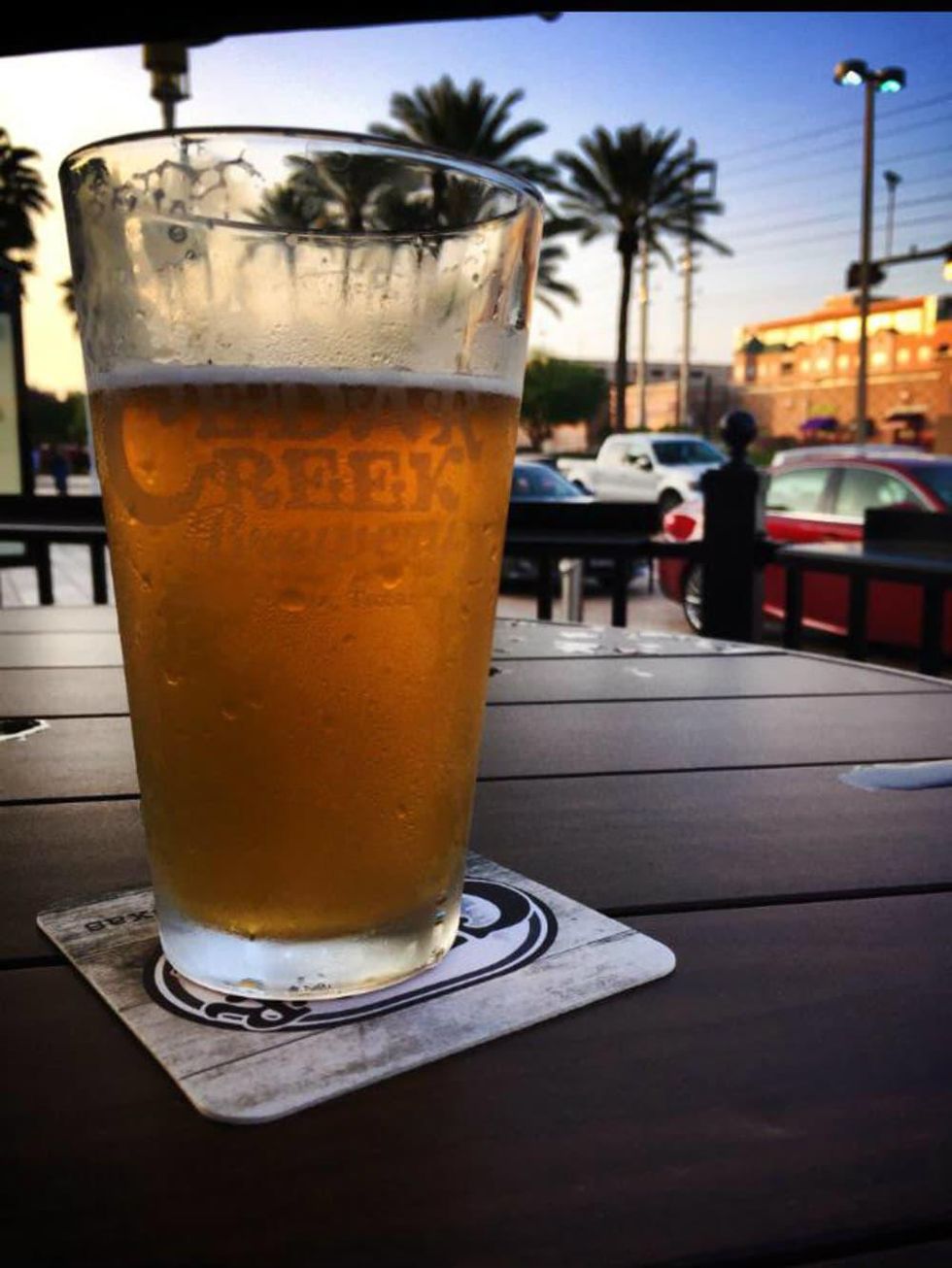 Beer from Cedar Creek Brewery