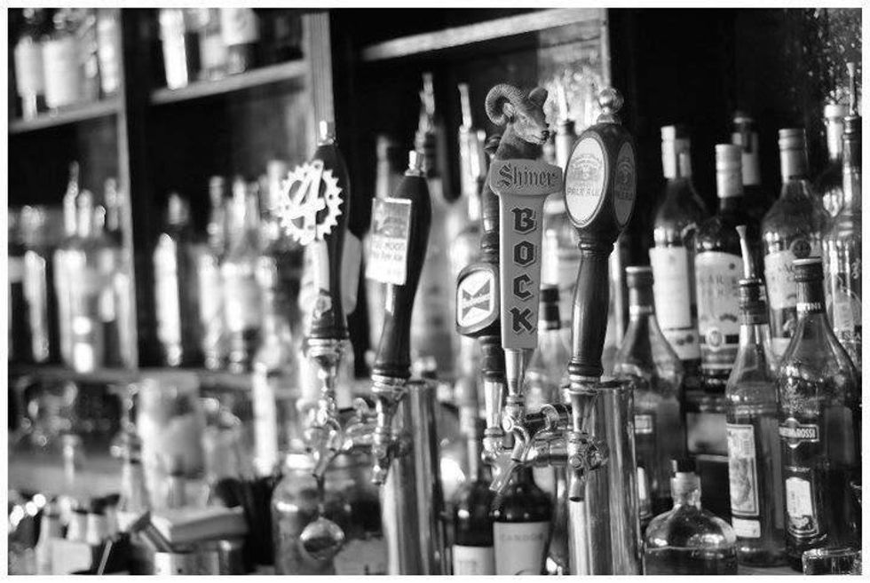 Beer taps at BarBelmont in Dallas