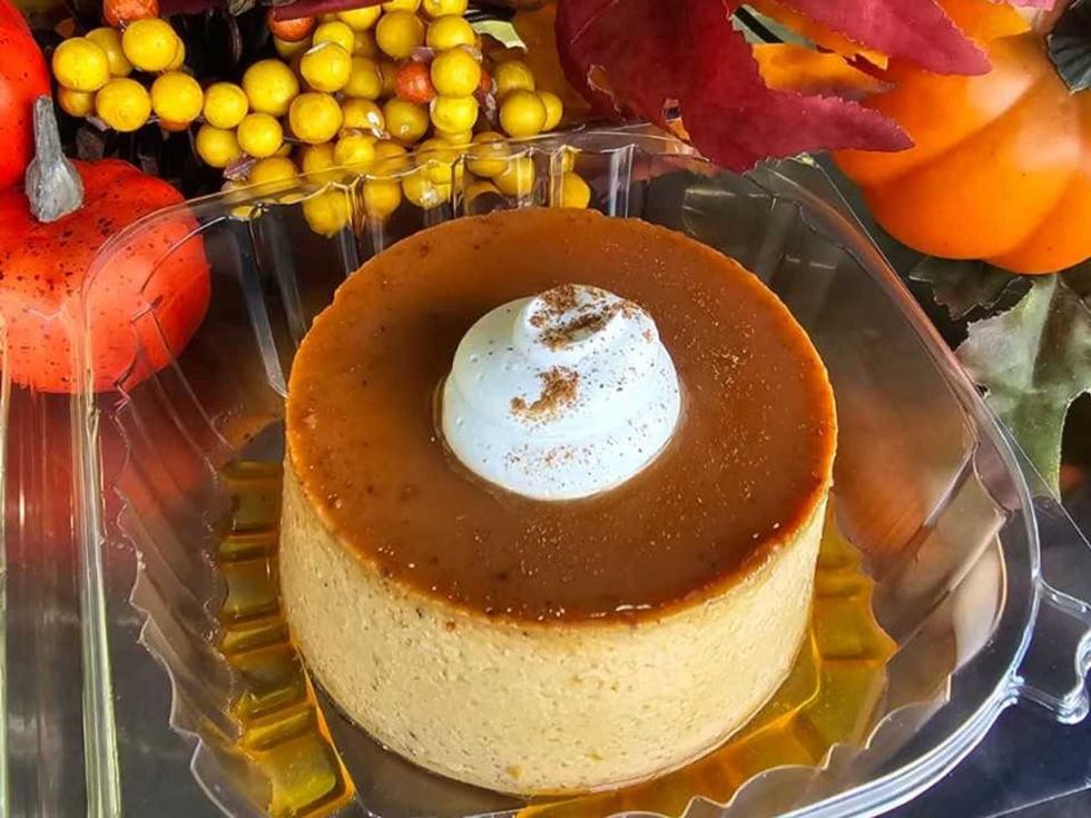 Bella Flan pumpkin flan