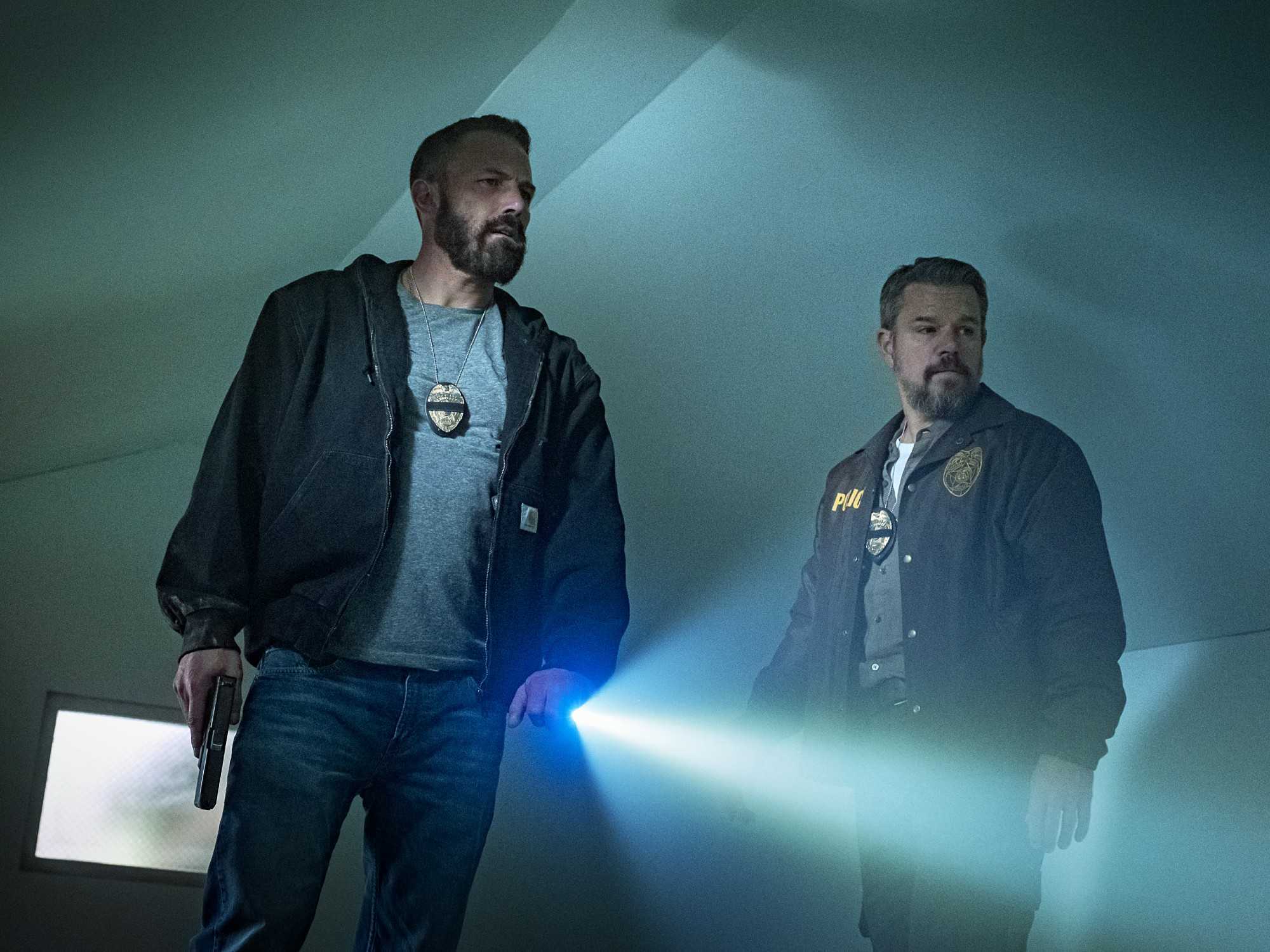 Ben Affleck and Matt Damon in The Rip