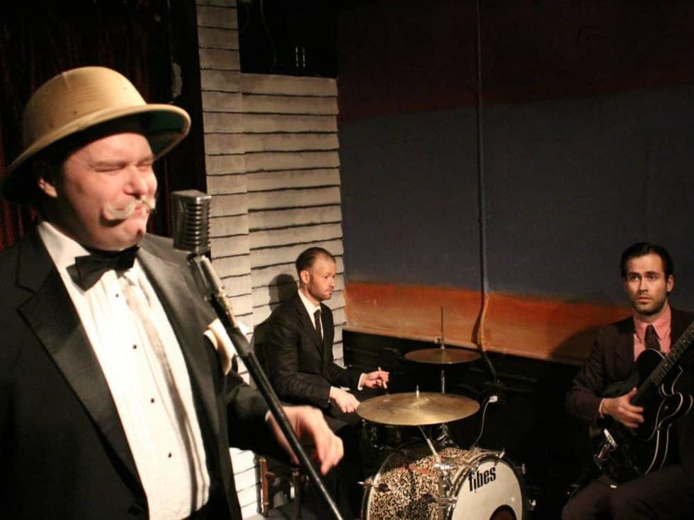 Ben Bryant, Trey Pendergrass, Justin Locklear in The Passing Show