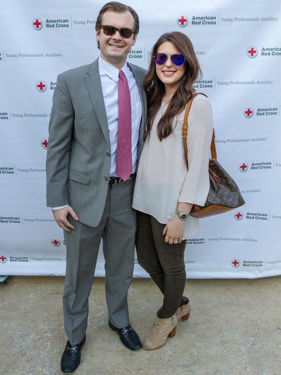 Ben de Tar Wilhite and Liz Sandlin, YPA Kickoff at Hotel ZaZa