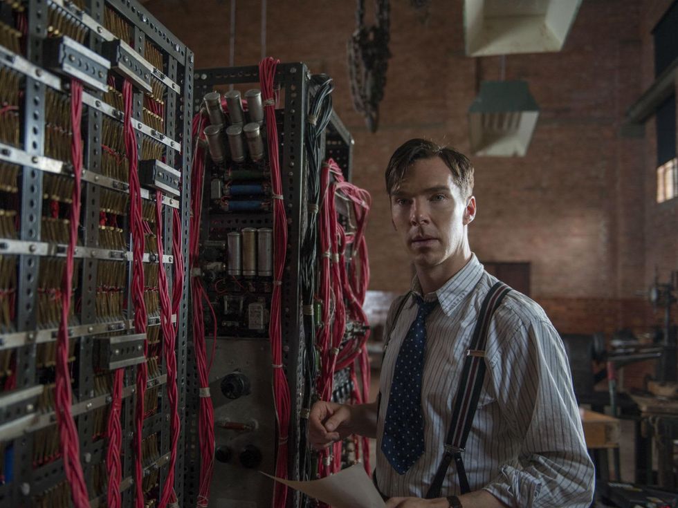 Benedict Cumberbatch in The Imitation Game