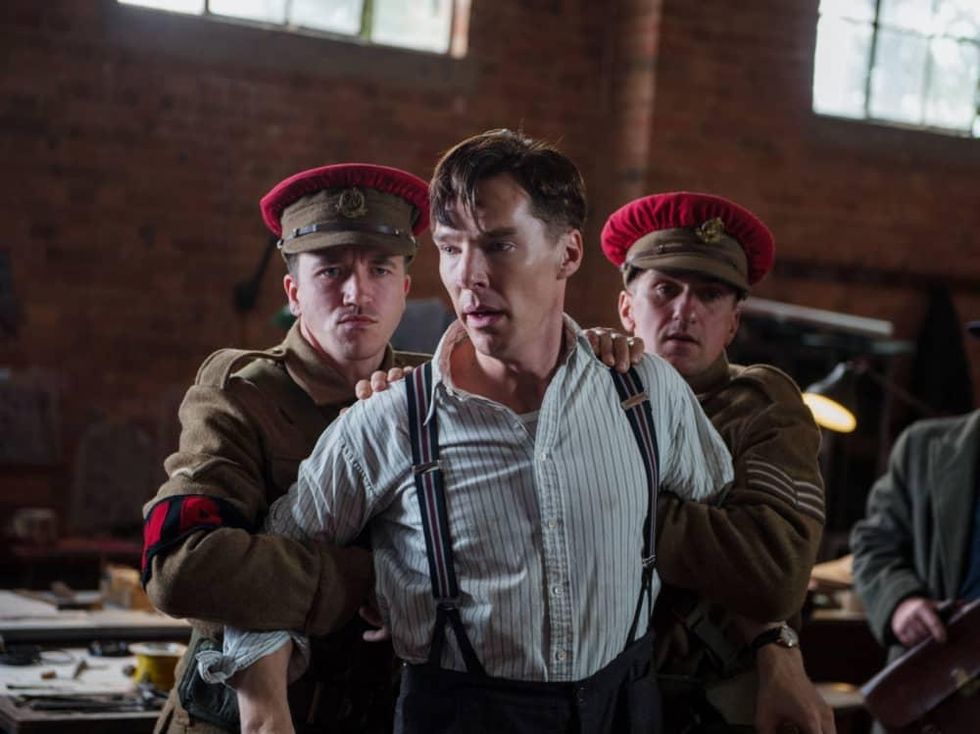 Benedict Cumberbatch in The Imitation Game
